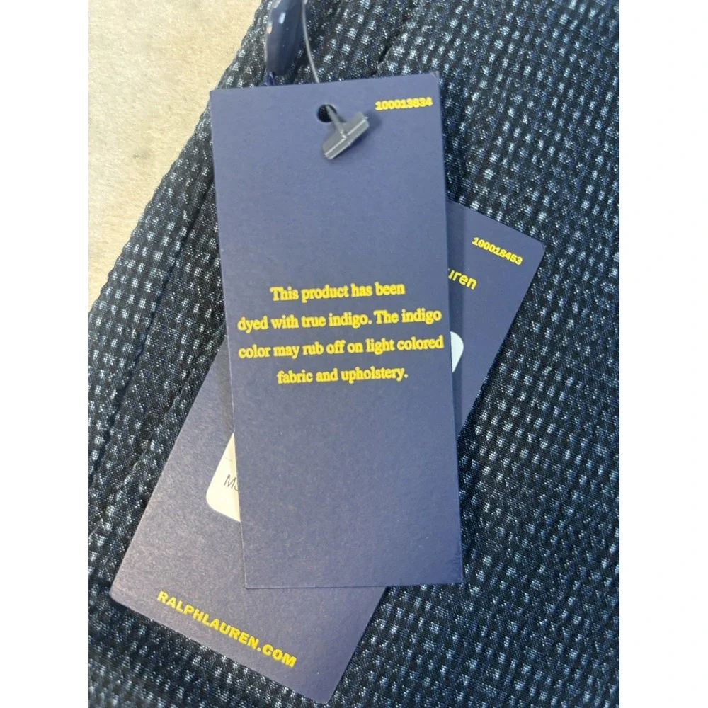 Polo Ralph Lauren Stretch Straight Fit Navy Blue Shorts Size 38 X 8 NWT $98MSRP